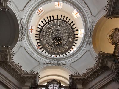 Badia di S. Agata, Cupola dal basso