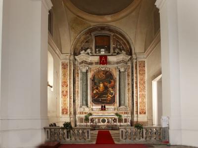 Altare con martirio di S. Agata