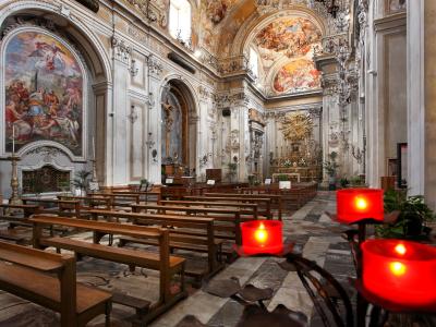 Interno della chiesa