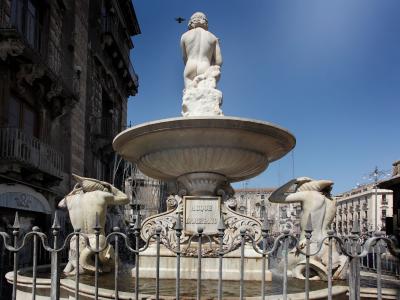 FONTANA DELL'AMENANO, vista scritta anno di realizzazione