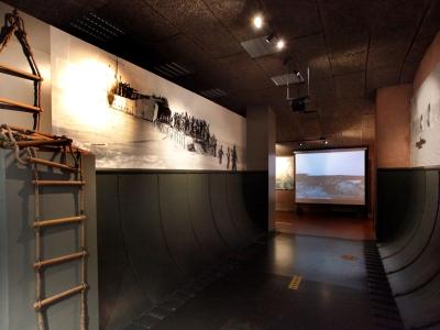 MUSEO STORICO DELLO SBARCO IN SICILIA, sala espositiva fase dello sbarco