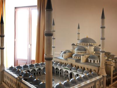 MUSEO TATTILE BORGES, ricostruzione Santa Sofia, Istanbul