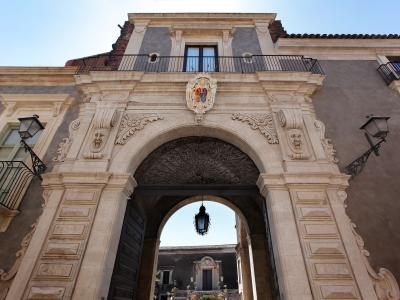 Ingresso dalla via museo Biscari