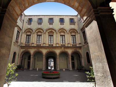 Palazzo degli Elefanti, notturno