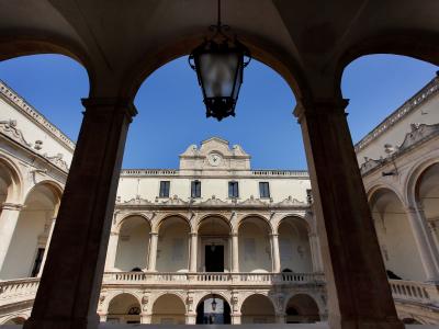 PALAZZO DELL'UNIVERSITA', veduta dell'orologio