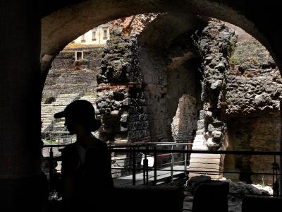 TEATRO ROMANO, interni