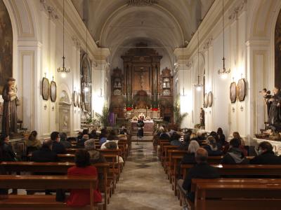 Interno della chiesa