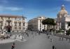 PIAZZA DUOMO, veduta cupola badia di sant'Agata