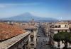 VIA ETNEA, vista Etna