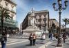 Piazza Stesicoro monumento a Vincenzo Bellini